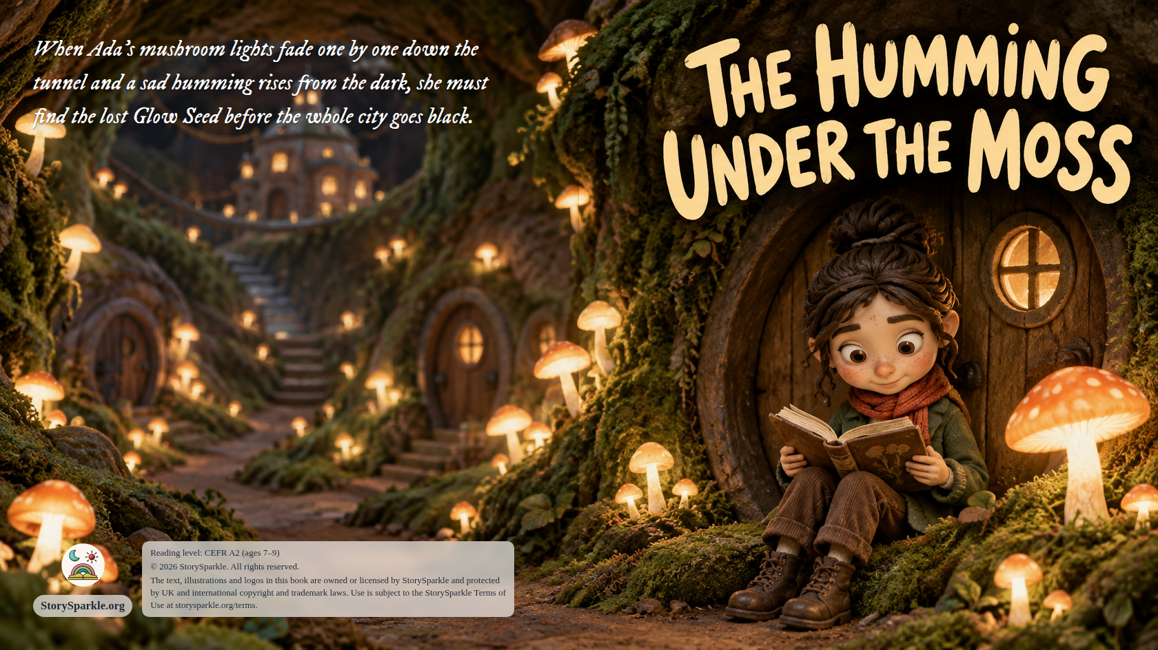 The Humming Under the Moss: Portada